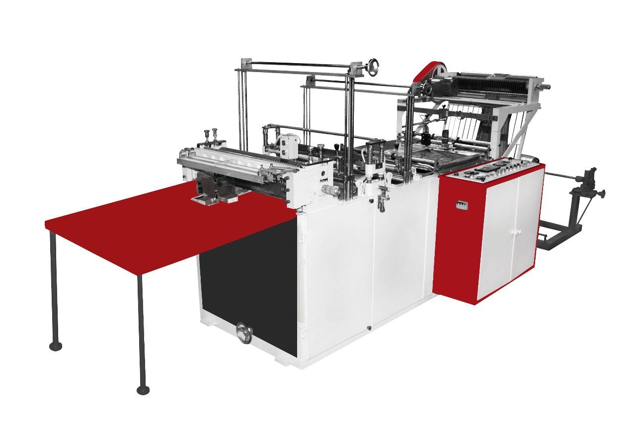 Bottom seal pouch making machine