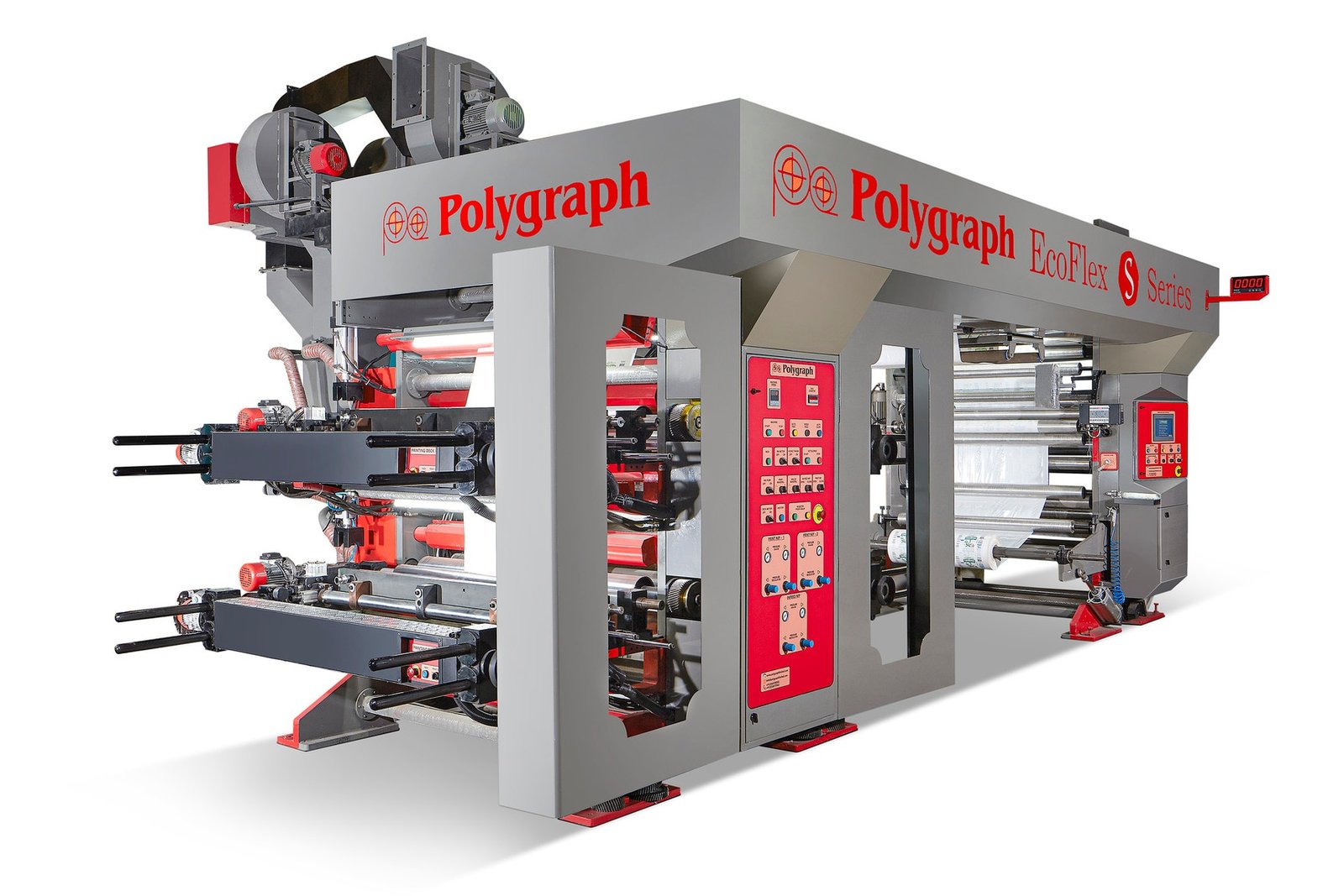 Flexographic printing machine