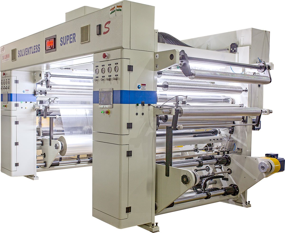 Solventless lamination machine